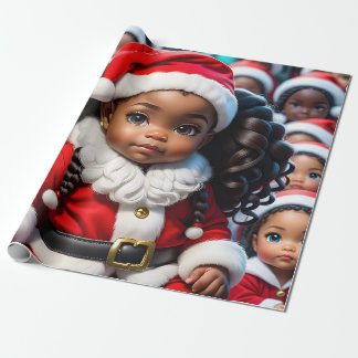 League of Lady Santas Wrapping Paper