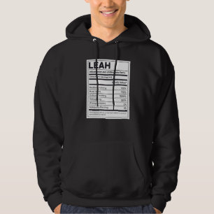 Leah Nutrition Information Problem Solving Hard Wo Hoodie
