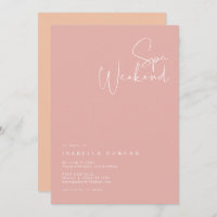 LEAH Vibrant Pastel Shades Bachelorette Spa Day