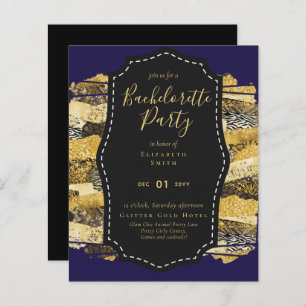 LeahG Pretty Girly Bachelorette Glam Animal Prints