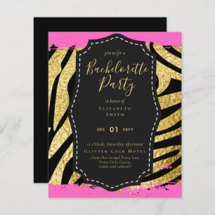 LeahG Pretty Girly Bachelorette Glam Animal Prints