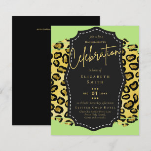 LeahG Pretty Girly Bachelorette Glam Animal Prints