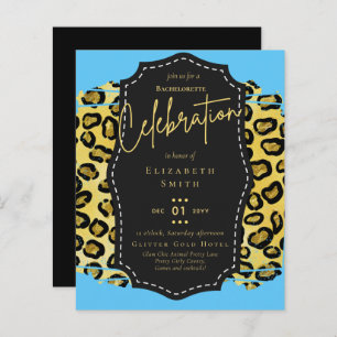 LeahG Pretty Girly Bachelorette Glam Animal Prints