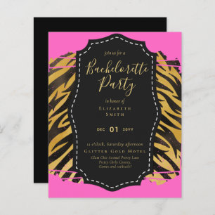 LeahG Pretty Girly Bachelorette Glam Animal Prints