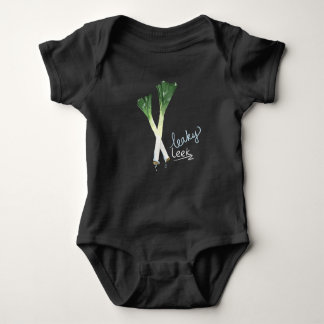 Leaky Leek Funny Pun Baby Shirt