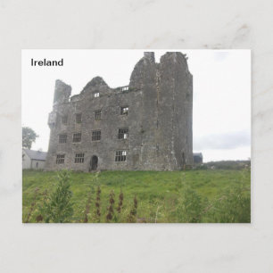 Leamenah Castle, Co Clare, Ireland Postcard