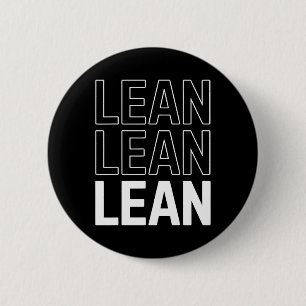 Lean Bodybuilding Workout Motivation Fitness Gym G 6 Cm Round Badge