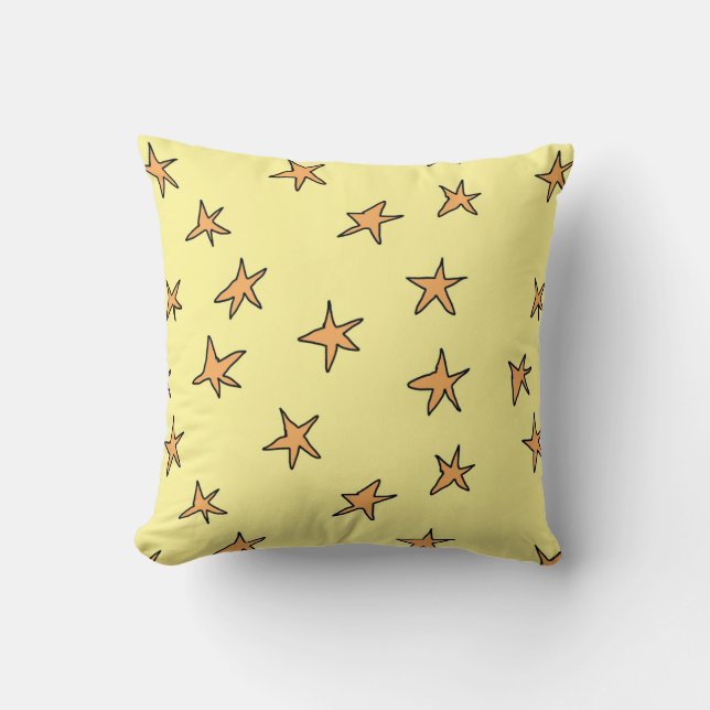 Lean into it star pillow (Front)