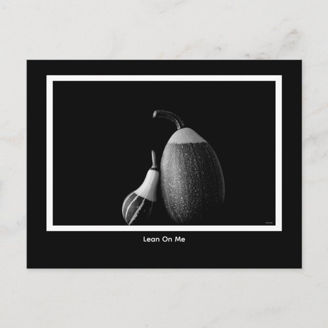 Lean On Me Postcard (Front)