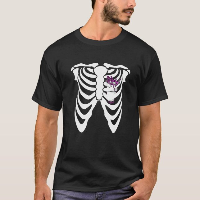 Lean Purple Drank Dirty Double cup Lean Line Bones T-Shirt (Front)
