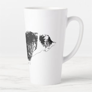 Lean Sip, Artistic Edge Latte Mug