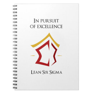 Lean Six Sigma 80 Page Note Book