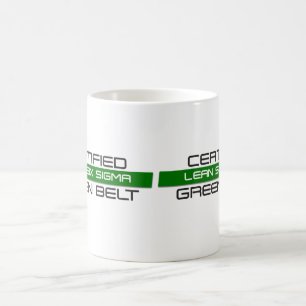 LEAN Six Sigma Green Belt Coffee Mug