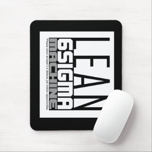 Lean Six Sigma Machine Mouse Pad