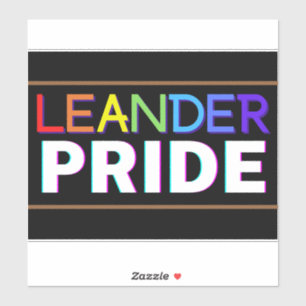 Leander PRIDE Vinyl Sticker