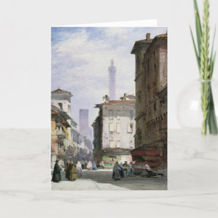 Leaning Tower, Bologna Card