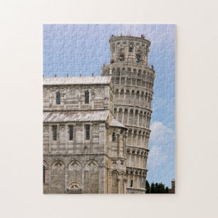 Leaning Tower of Pisa and Cathedral - Pisa, Italy Jigsaw Puzzle