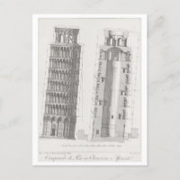 Leaning Tower of Pisa Architectural Diagram