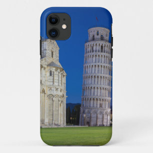 Leaning Tower of Pisa at night iPhone 11 Case