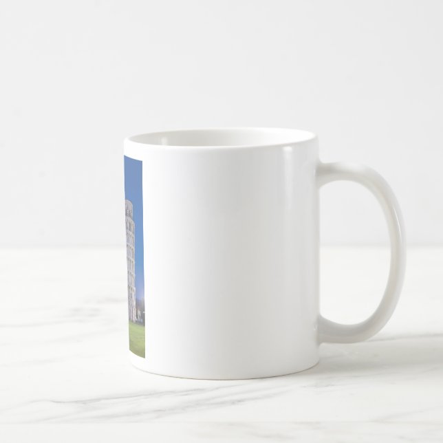 Leaning Tower of Pisa at night Coffee Mug (Right)