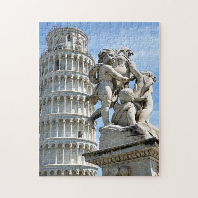 Leaning tower of Pisa, Italy Jigsaw Puzzle (Vertical)