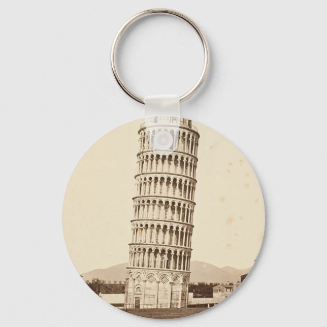 Leaning Tower of Pisa Key Ring (Front)