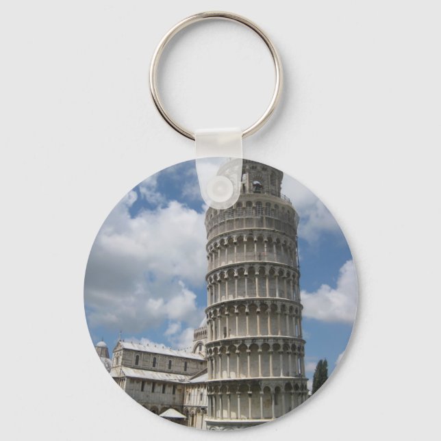 Leaning Tower Of Pisa Key Ring (Front)