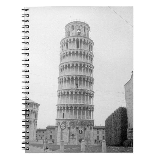 Leaning Tower of Pisa Notebook (Front)