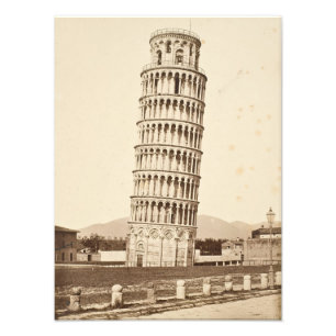 Leaning Tower of Pisa Photo Print