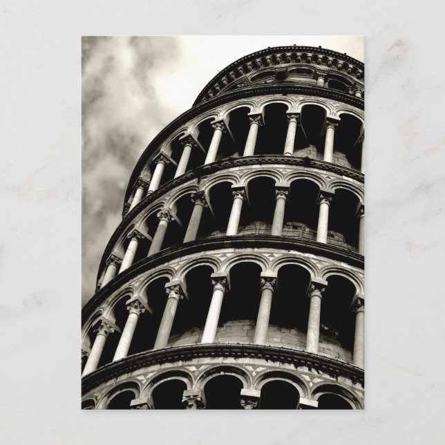 leaning tower of pisa postcard (Front)