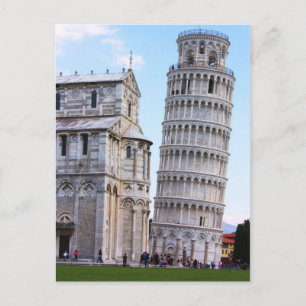 Leaning Tower of Pisa Postcard