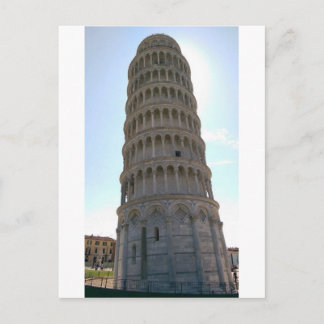 Leaning Tower of Pisa Postcard