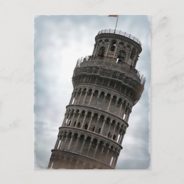 Leaning Tower of Pisa Postcard (Front)