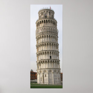 Leaning Tower of Pisa poster