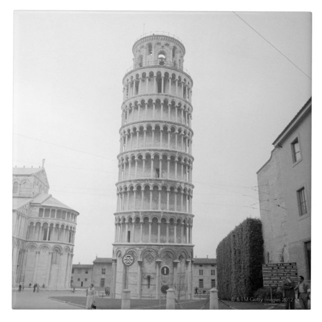 Leaning Tower of Pisa Tile (Front)