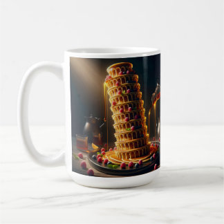 Leaning Tower of Yummy! Coffee Mug delux