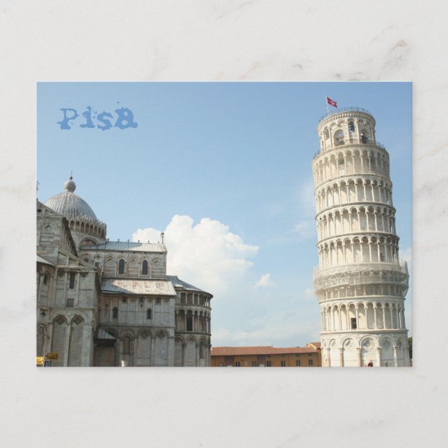 Leaning Tower Postcard (Front)