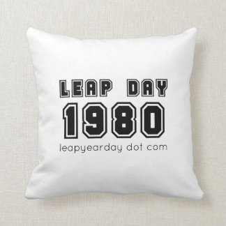 LEAP DAY 1980 CUSHION