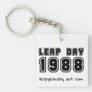 LEAP DAY 1988 KEY RING