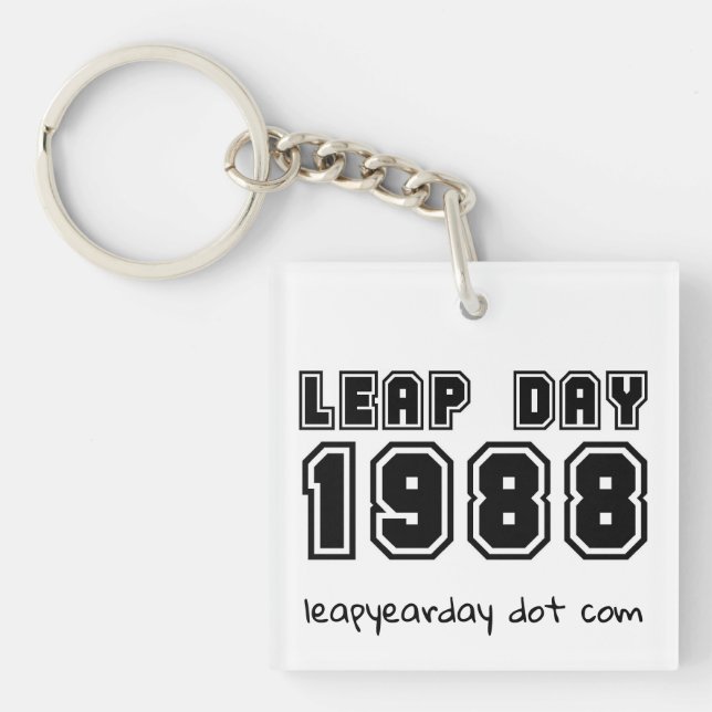 LEAP DAY 1988 KEY RING (Front)