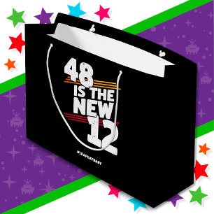 Leap Day 48th Birthday Party New Leap Year Feb 29 Large Gift Bag