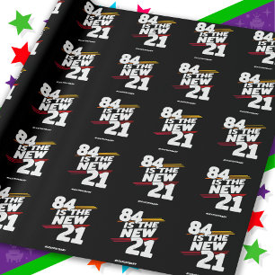 Leap Day 84th Birthday Party New Leap Year Feb 29 Wrapping Paper