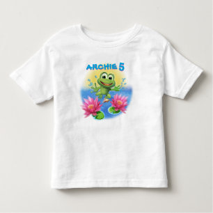 Leap Frog boy's T shirt birthday personalized