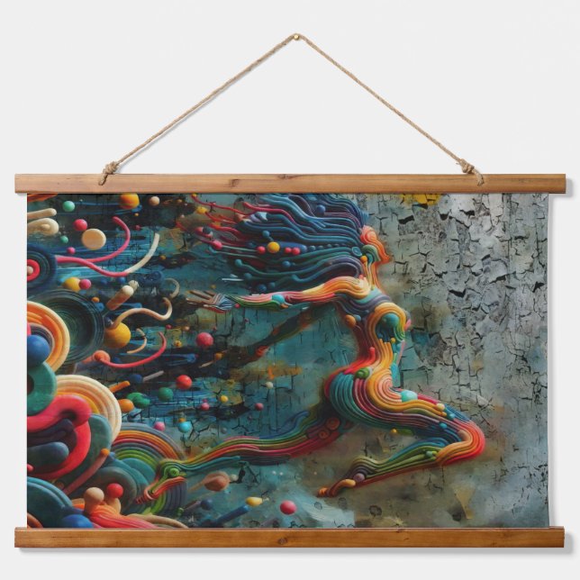 Leap Hanging Tapestry (Front)