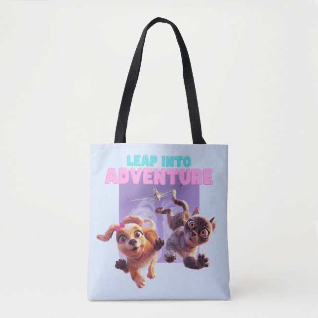 Leap Into Adventure Tote Bag (Front)