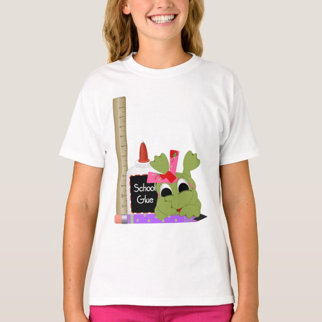 Leap Into School Ringer Tee (Front)