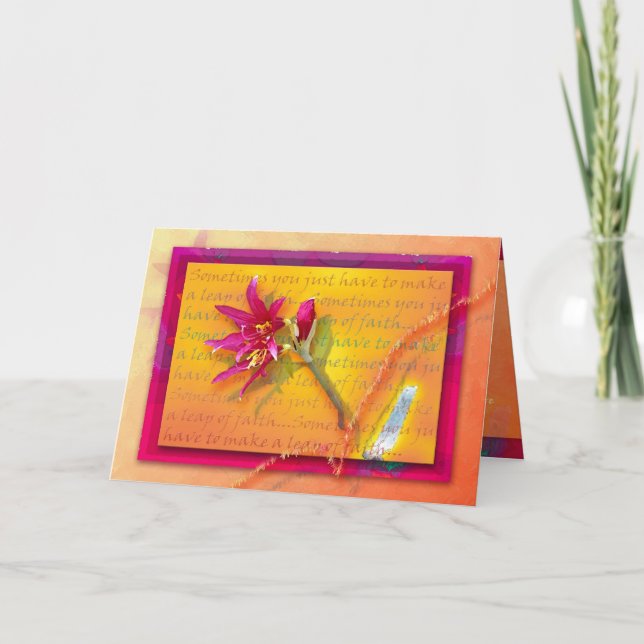 Leap of Faith Card (Front)