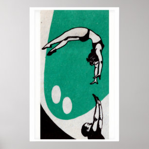 Leap of Faith - Matchbox Print - Aesthetic Wall