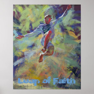 Leap of Faith motivational poster