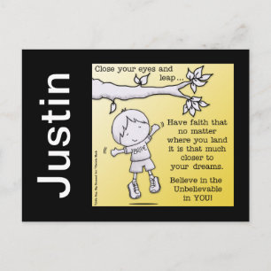 Leap of Faith Postcard